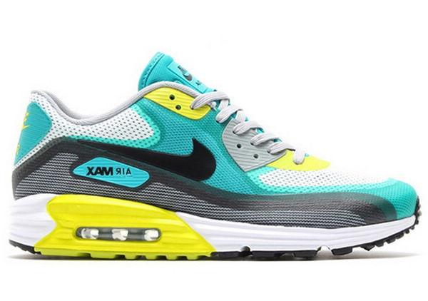 Air Max 90 Lunar C3.0 Womens Shoe White / Turquoise / Volt / Black